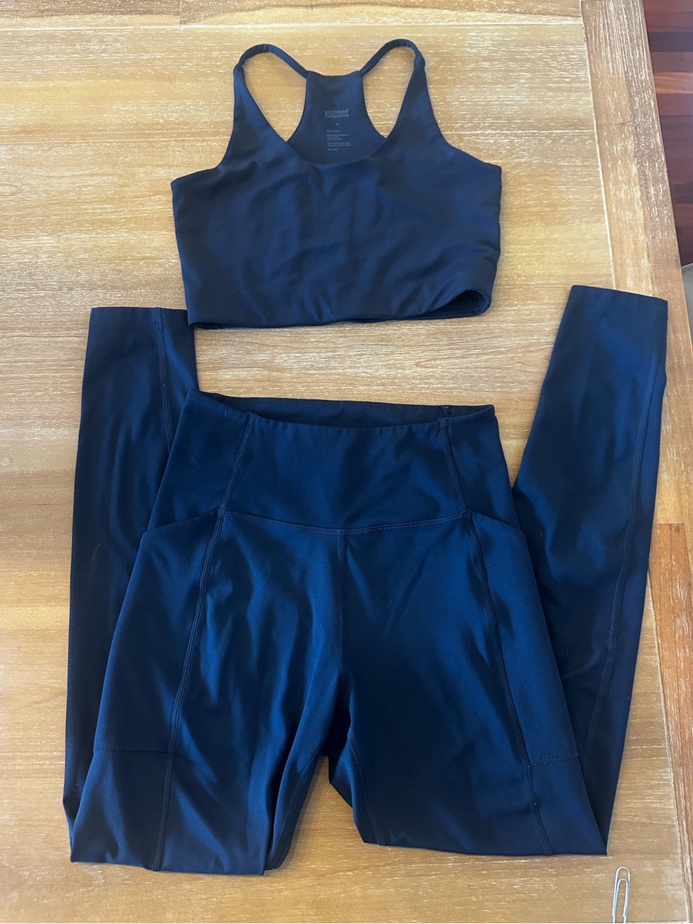 Girlfriend Collective Set, Size Small